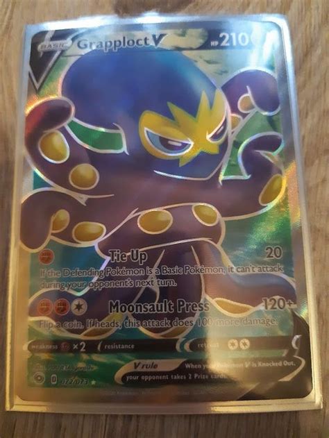 Pokemon Champions Path 72 Grapploct V Fullart Kaufen Auf Ricardo