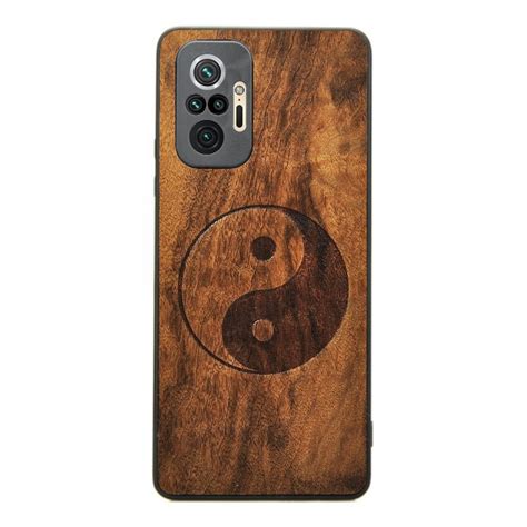 Drewniane Etui Xiaomi Redmi Note Pro Ying Yang Imbuia Forestzone