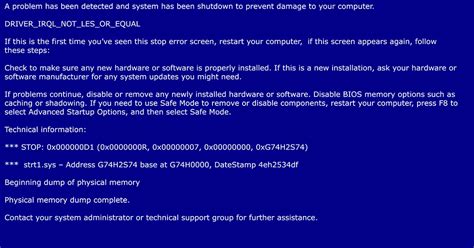 Windows Blue Screen Bsod How To Fix Blue Screen Of Death Ionos Uk