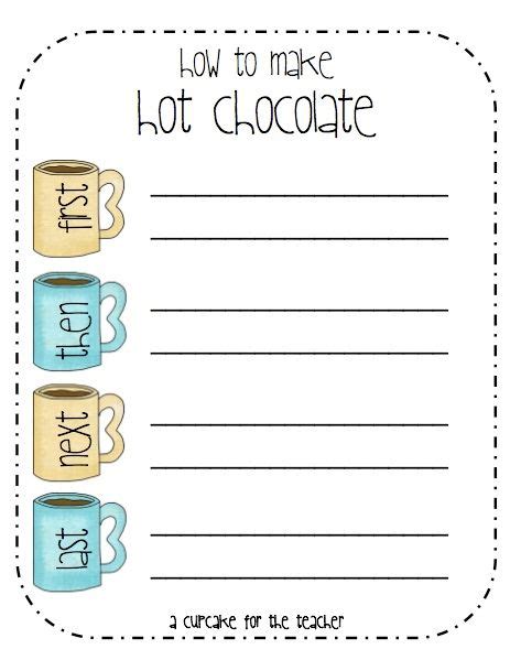 Me And My Gang Hot Chocolate Craft Freebie
