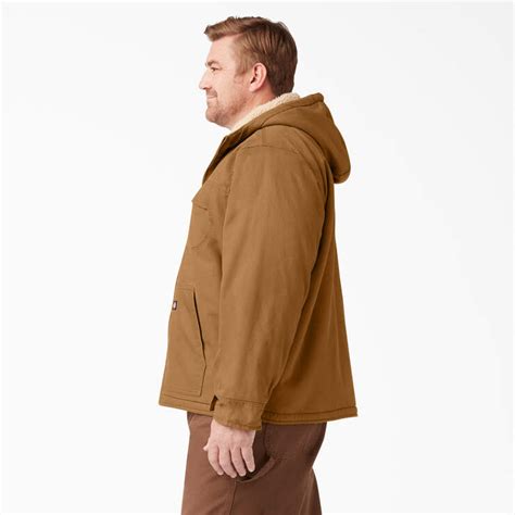 Duck Sherpa Lined Hooded Jacket For Men Dickies Dickies Canada