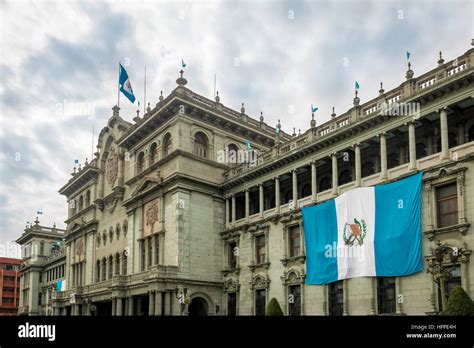 The National Palace Palacio Nacional De La Cultura In Guatemala City