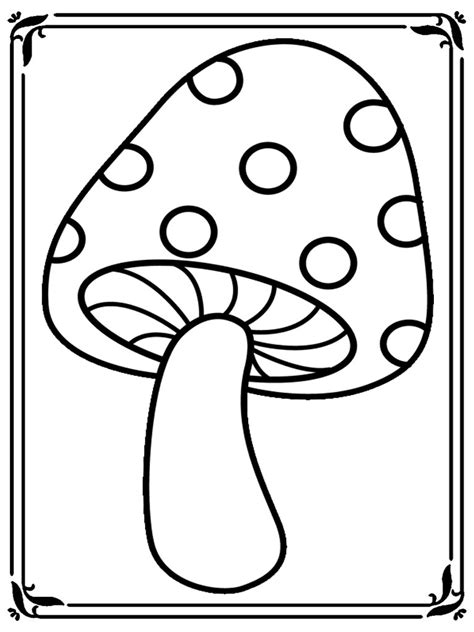 Mushroom Frog Coloring Pages Coloring Pages