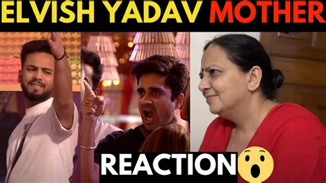 ELVISH YADAV Mother REACTION On BIGG BOSS Avinash Elvish Faceoff