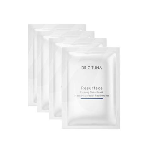 Dr C Tuna Resurface Firming Sheet Mask X 4 Farmasi