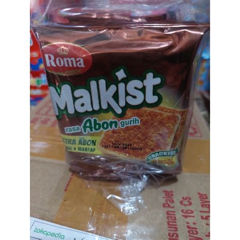 Jual Roma Malkist Abon Renceng Isi Sachet X Gram Shopee Indonesia