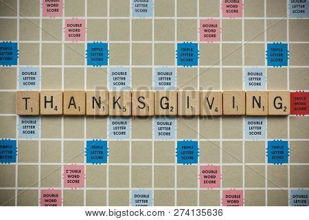 Thanksgiving Scrabble Image & Photo (Free Trial) | Bigstock