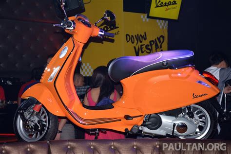 Vespa Sprint Launched In Malaysia 3V 150cc RM15k Vespa Sprint