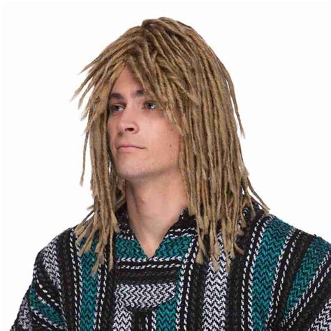 Deluxe Rasta Dreadlocks Wig In Mixed Blonde Stoners Funstore Downtown