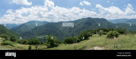 Mountain view, panorama Stock Photo - Alamy