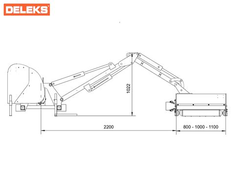 Hydraulisk Armklipper Rabatklipper Slagleklipper Til Traktor