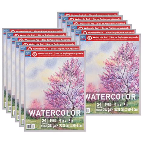 X Level Watercolor Pad By Artist S Loft Heavyweight And Acid