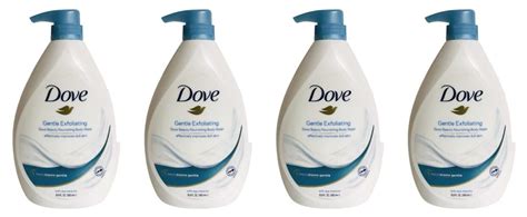 Dove Body Wash With Pump Gentle Exfoliating With Sea Minerals That