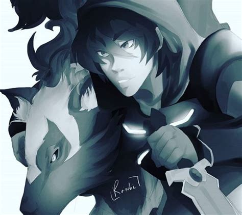 Keith In Blade Of Marmora With Kosmo The Space Wolf From Voltron