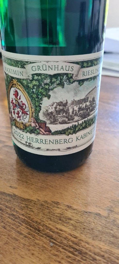 2022 Von Schubert Maximin Grünhäuser Herrenberg Riesling Kabinett