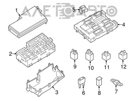 Корпус блока предохранителей подкапотный Ford Transit Connect MK2 13 ...