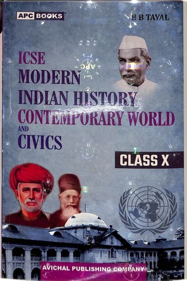 Buy Modern Indian History Contemporary World Civics Class Icse