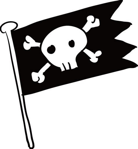 Piracy Flag Jolly Roger - Pirate flag png download - 823*892 - Free ...