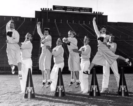 1923: Women participate in organized cheerleading for the first time at ...