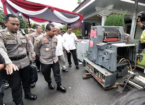 Polda Jatim Ungkap Sindikat Produsen Dan Pengedar Upal