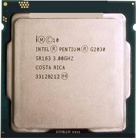 Amazon.com: Computer Accessories CPU PENTIUM G2030 SR163 Processor 3 ...