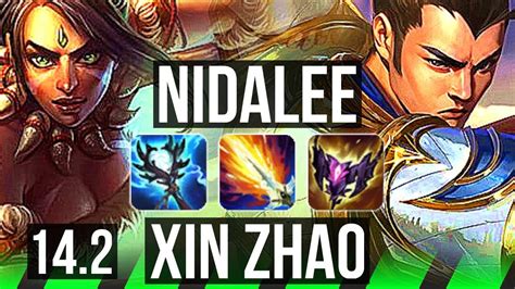 NIDALEE Vs XIN ZHAO JNG 10 1 10 Legendary 300 Games KR