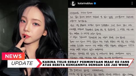 Karina Aespa Minta Maaf Ke Fans Atas Berita Kencannya Dengan Lee Jae