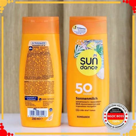 CHÍNH HÃNG Kem Chống Nắng SUNDANCE SPF 50 Chai 200ml Shopee