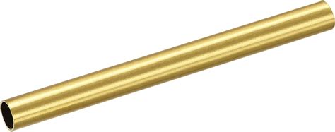 Uxcell Brass Round Tube 9mm Od 05mm Wall Thickness 100mm Length Pipe Tubing