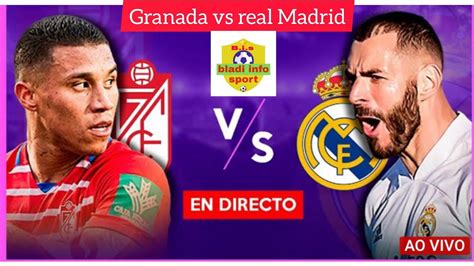 Granada Vs Real Madrid Live YouTube