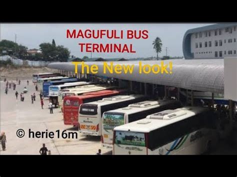 MBEZI MWISHO BUS TERMINAL DAR VISIT TANZANIA MAGUFULI BUS STAND