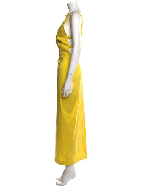 Marina Rinaldi Long Dress W Tags Yellow Dresses Clothing