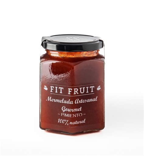 Mermelada Artesanal Gourmet De Pimiento Fit Fruit