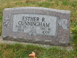 Esther Ruth Beeke Cunningham 1924 2003 Memorial Find A Grave