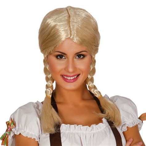 Blonde Pigtails Wig In Stock Last Night Of Freedom