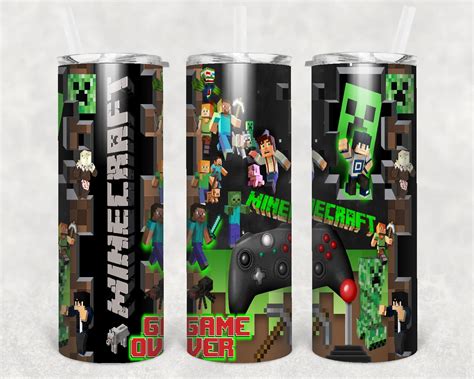 Minecraft Games Arts And Crafts Supplies Tumbler Designs Tumbler Cups Custom Tumblers