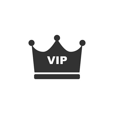 Icono De Signo Vip S Mbolo De Membres A Persona Muy Importante