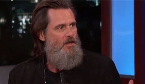 Jim Carrey feels his 'beard is a bigger star' than him