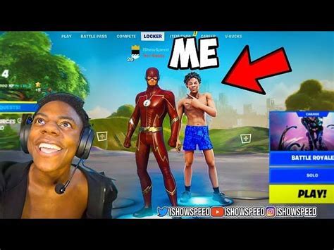 Fortnite YouTuber brings IShowSpeed skin to life in ways nobody imagined