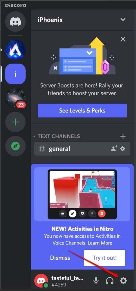 Discord でプレイしているゲームを隠すにはどうすればいいですか