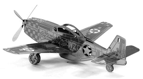 Metal Earth P 51 Mustang Model Kit At Mighty Ape Nz