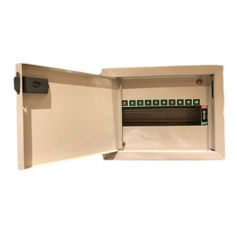 10 Way Double Door Mild Steel MCB Box For Electric Fittings At Rs 250