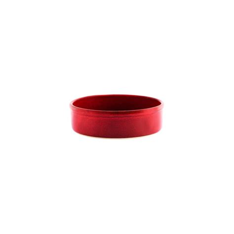 Tablekraft Artistica Round Tapas Dish 160x45mm Reactive Red