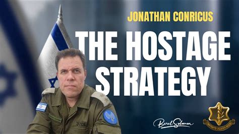 IDF's Lieutenant Colonel Jonathan Conricus Discussing Israeli Hostages ...