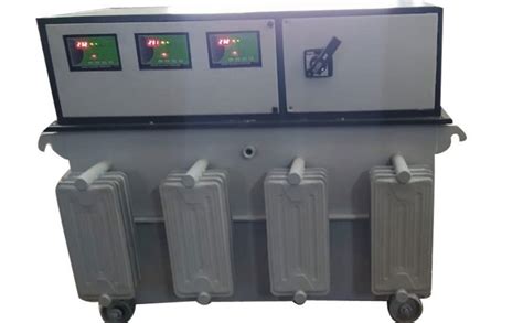 Three Phase Kva Servo Voltage Stabilizer For Commercial At Rs