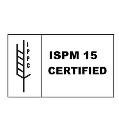 Heat treated pallets compliant with ISPM 15 for your export