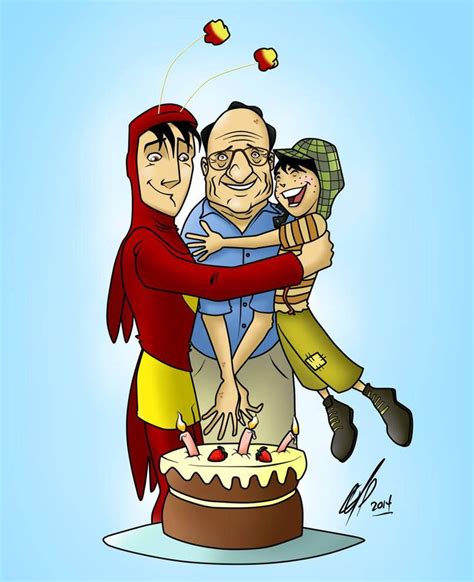 Cumpleanos 85 Chespirito By Kryptoniano On DeviantArt Cartoon Art