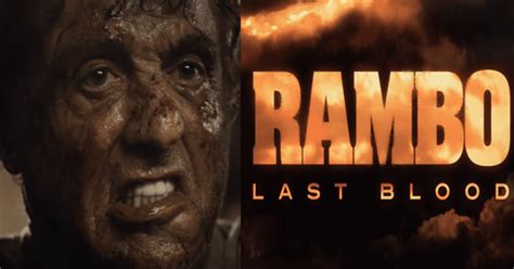 Rambo V Last Blood Trailer YouTube Sylvester Stallone Y Paz Vega