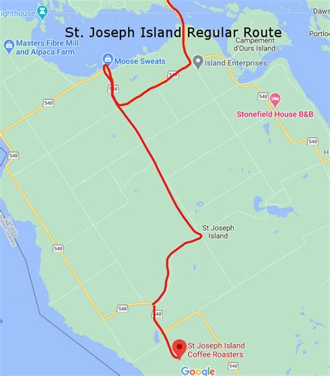 St Joseph Island Ontario Map - Chicago Map