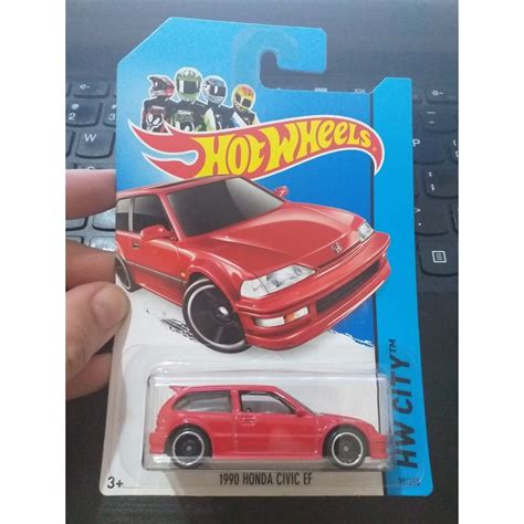 Jual HOT WHEELS 1990 HONDA CIVIC EF MERAH ERROR TAMPO POLOS Shopee Indonesia
